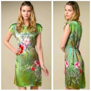 NWT 100% NATURAL PURE MULBERRY SILK HAND PAINTED DRESS TUNIC